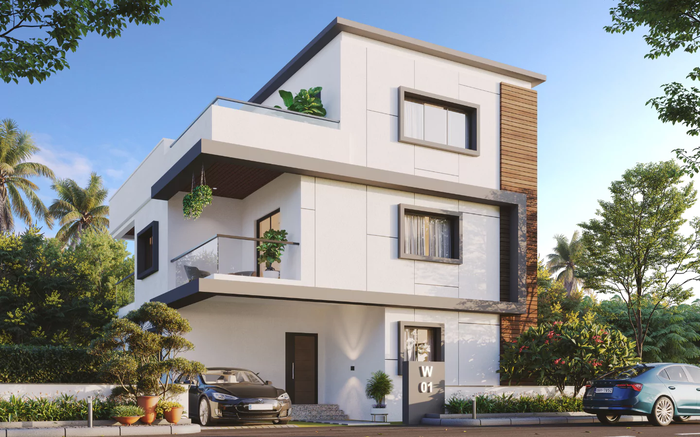 4BHK Triplex Villas In Gagillapur, Hyderabad | Aavaas Sahita