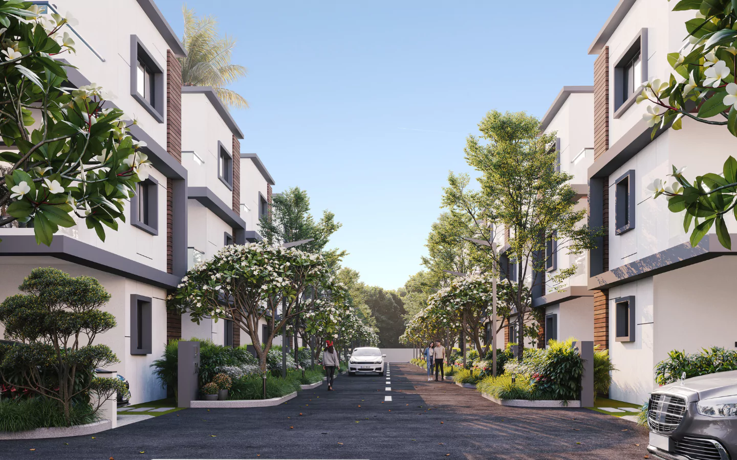 4BHK Triplex Villas In Gagillapur, Hyderabad | Aavaas Sahita